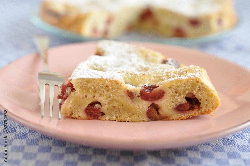 Kirsch Mandel Kuchen Kirsch Mandel Kuchen