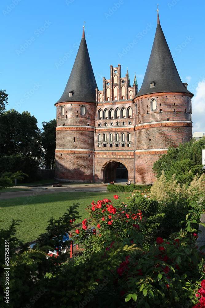 Holstentor Hansestadt Lübeck