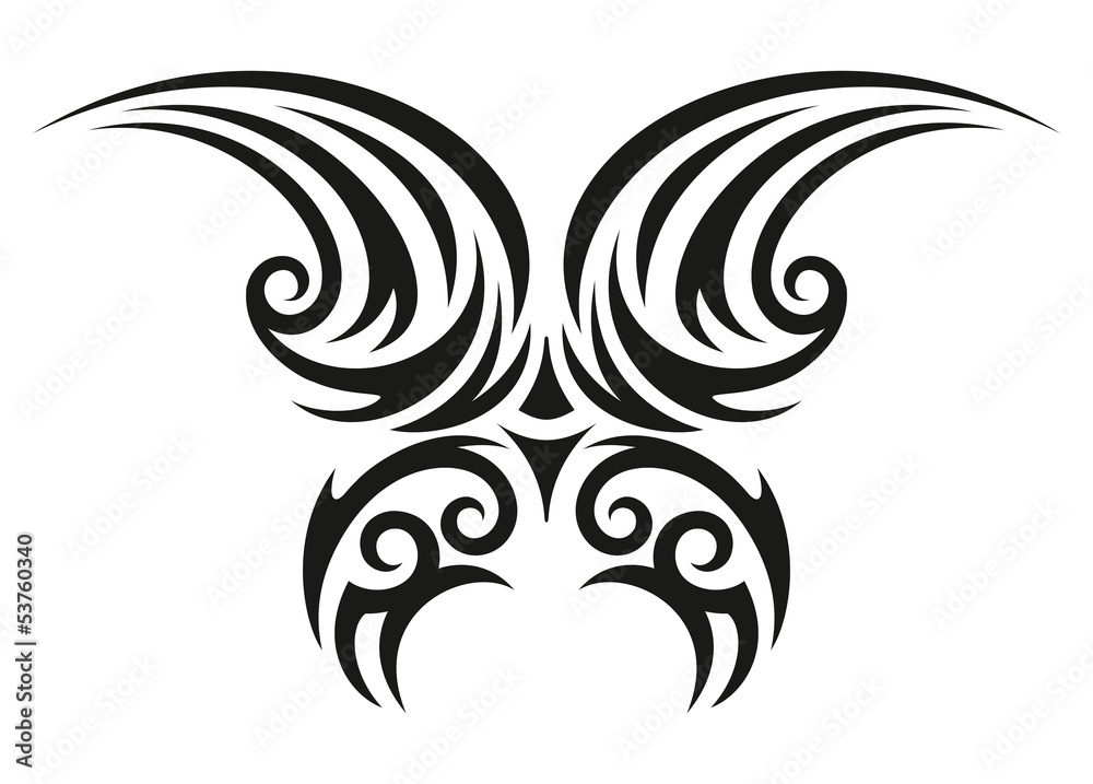 Butterfly decorative illustration Butterfly decorative illustration