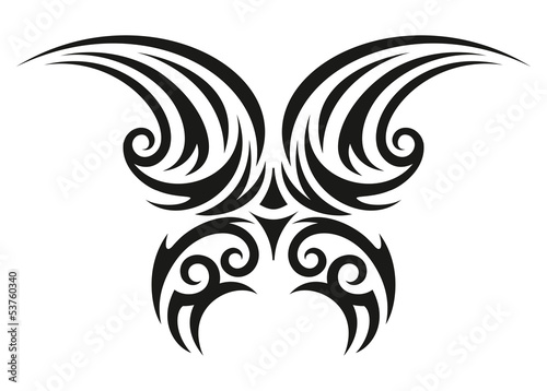 Butterfly decorative illustration