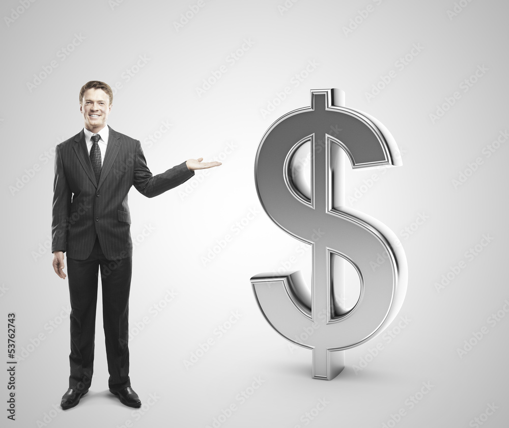 man showing dollar man showing dollar