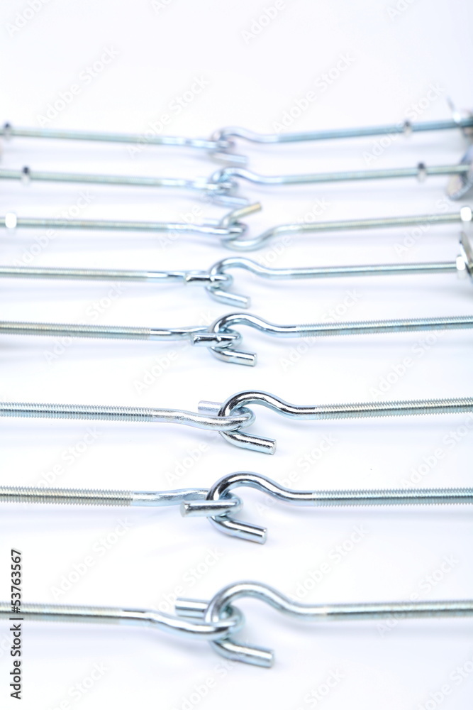 screw-rings are located on a white background screw-rings are located on a white background