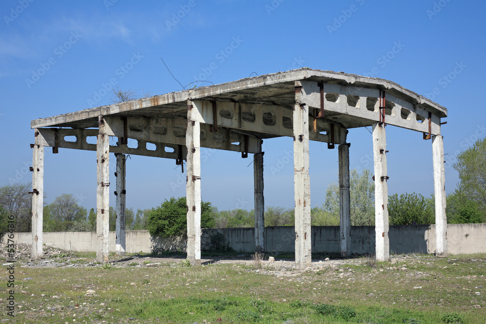 Abandoned skeleton Abandoned skeleton