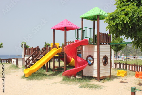 Wallpaper Mural A childrens modern play area at Oludeniz ,Turkey Torontodigital.ca