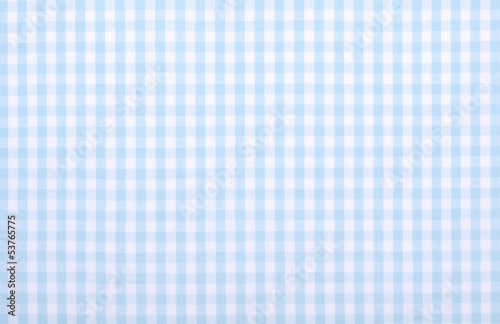 blue checkered fabric photo