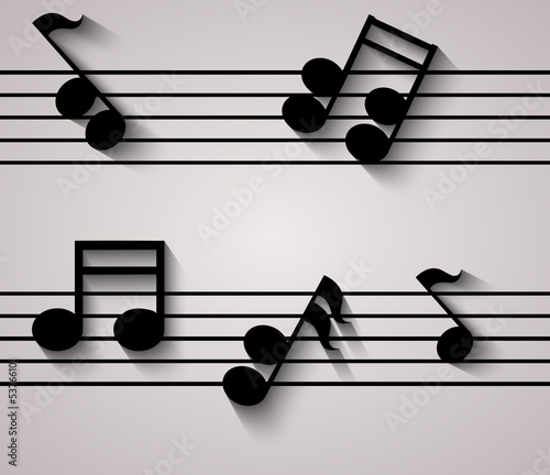 Vector notes background. Eps 10