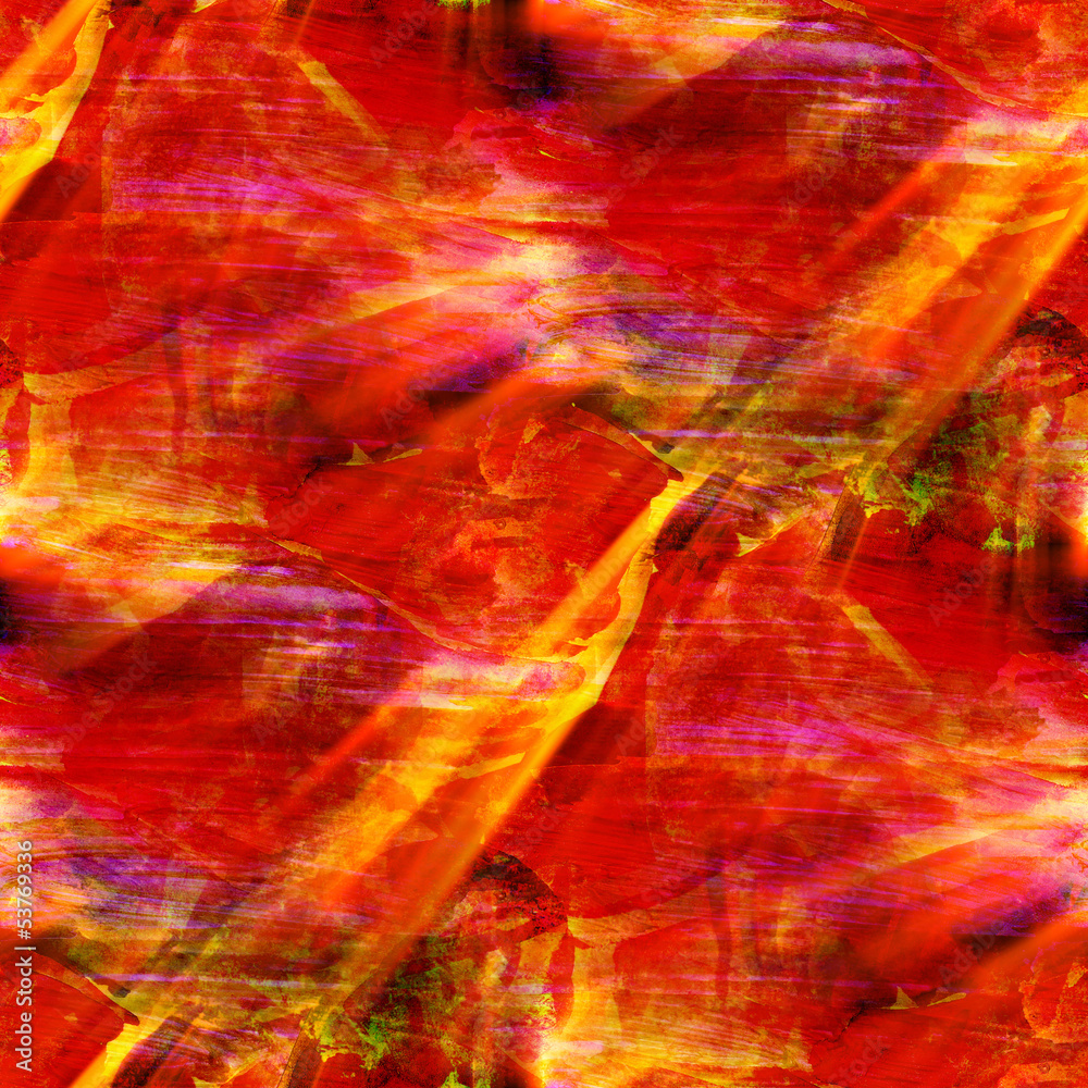sunlight abstract red black yellow painted wallpaper contemporar