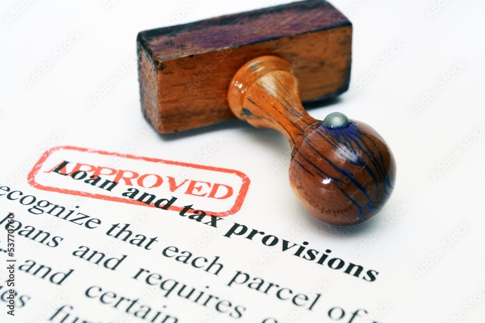 Loan and tax approved Loan and tax approved