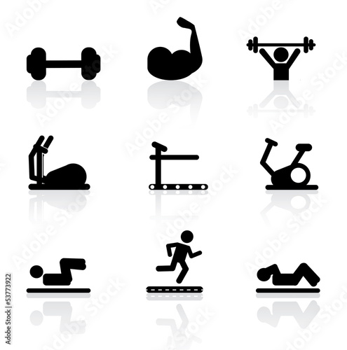 gym icons