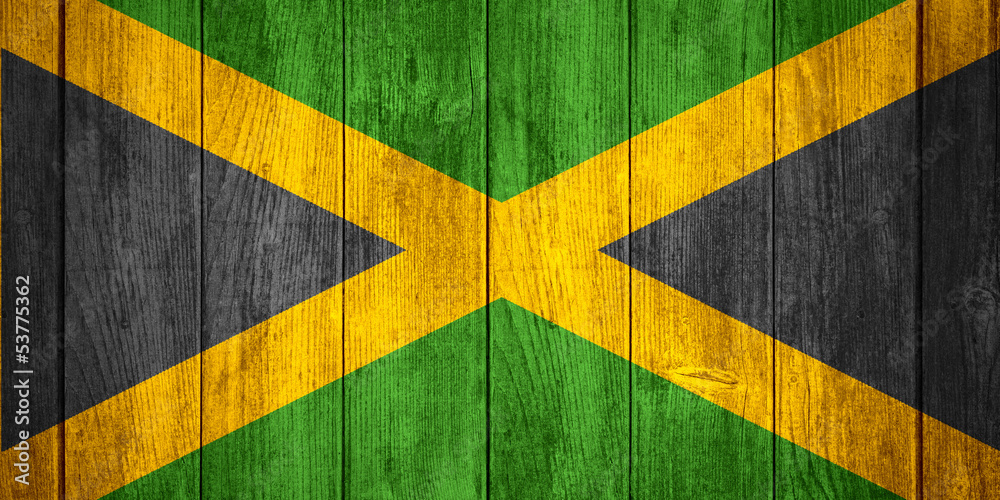 Obraz premium flag of Jamaica