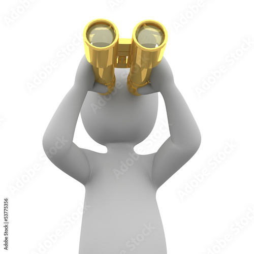 Obraz na płótnie binoculars
