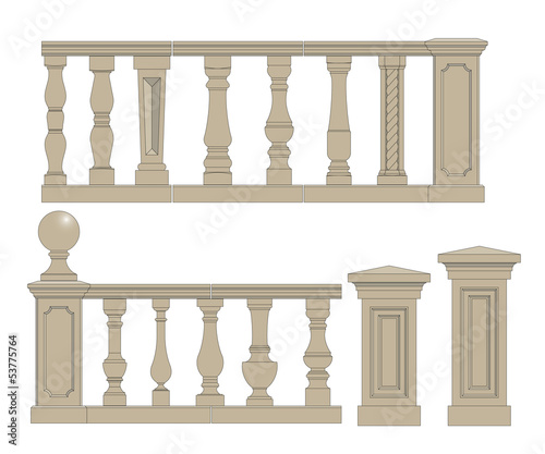 Baluster elements 1