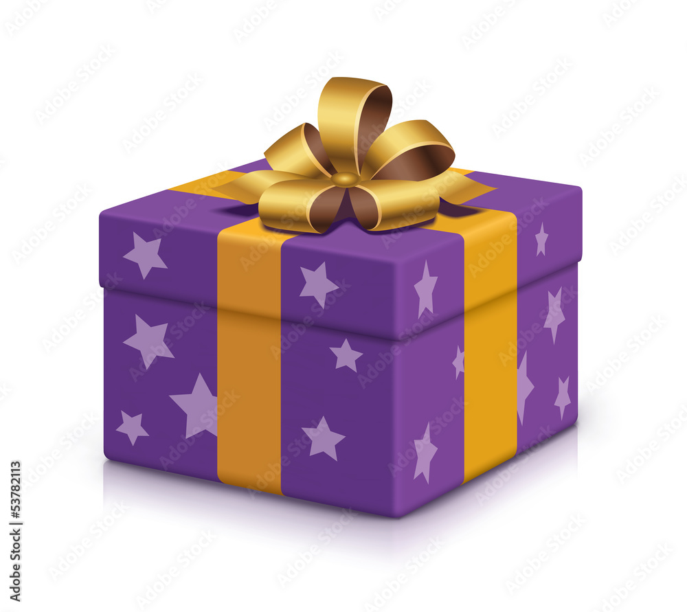 Obraz premium Wrapped gift box