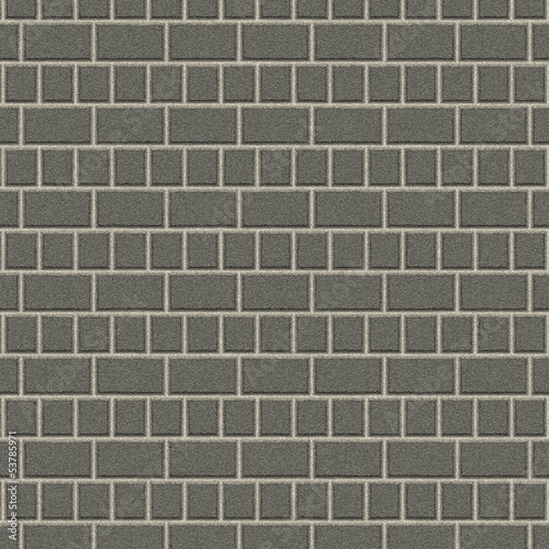 pattern from concrete bricks