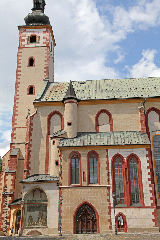 Church in city Banska Bystrica, Slovakia