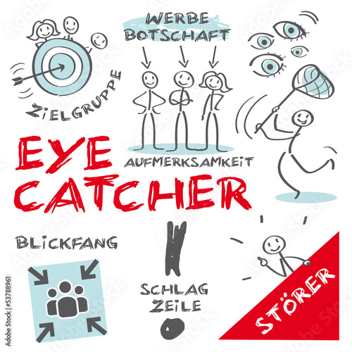 eyecatcher, erfolgreich werben