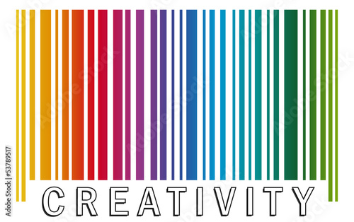 Strichcode CREATIVITY