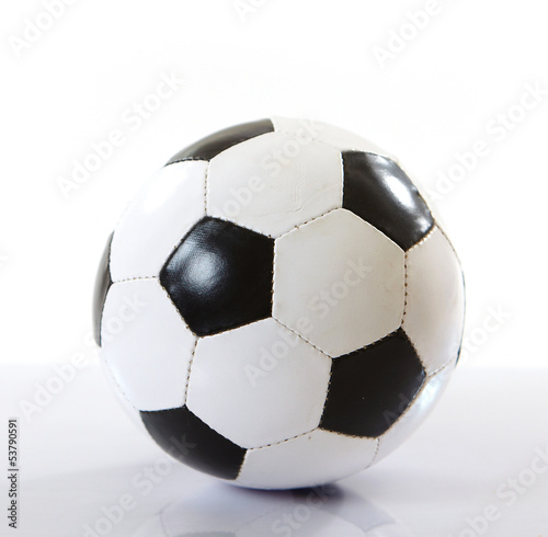 football ball on white background