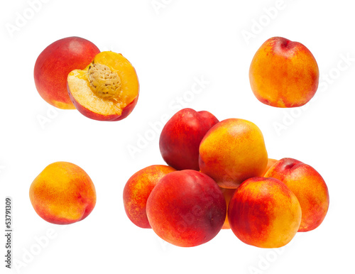 Set of Peaches