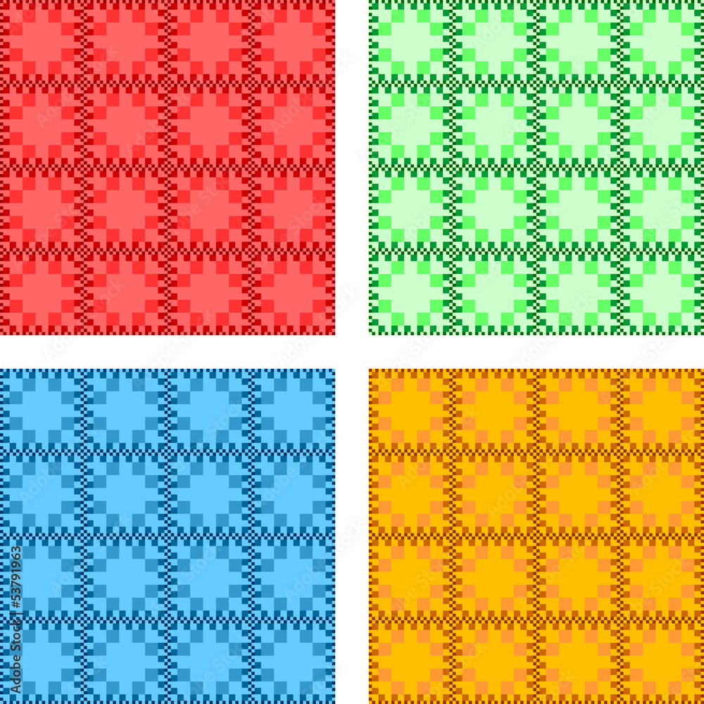 Design seamless checked pattern