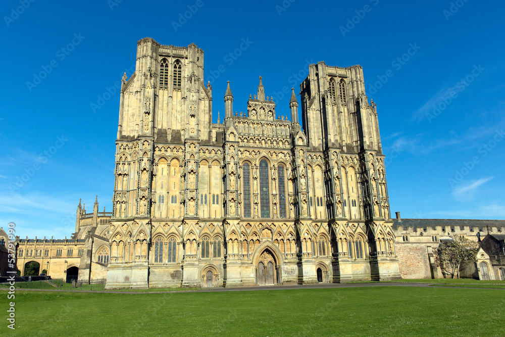 Wells Cathedral Somerset England UK