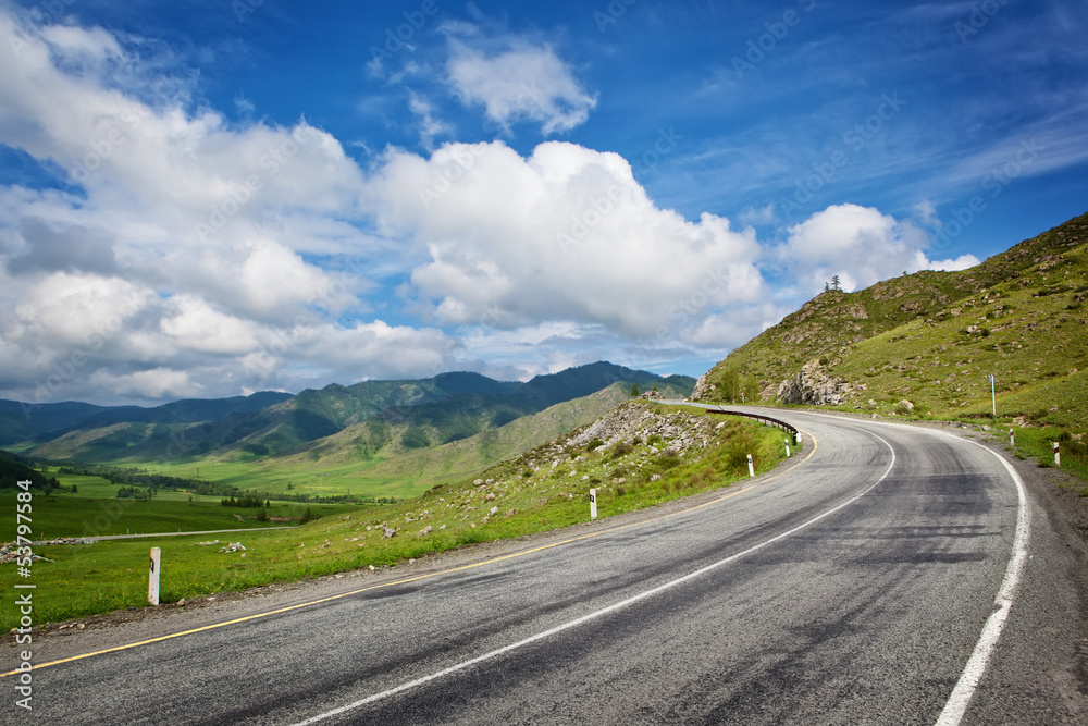 Fototapeta premium highland road