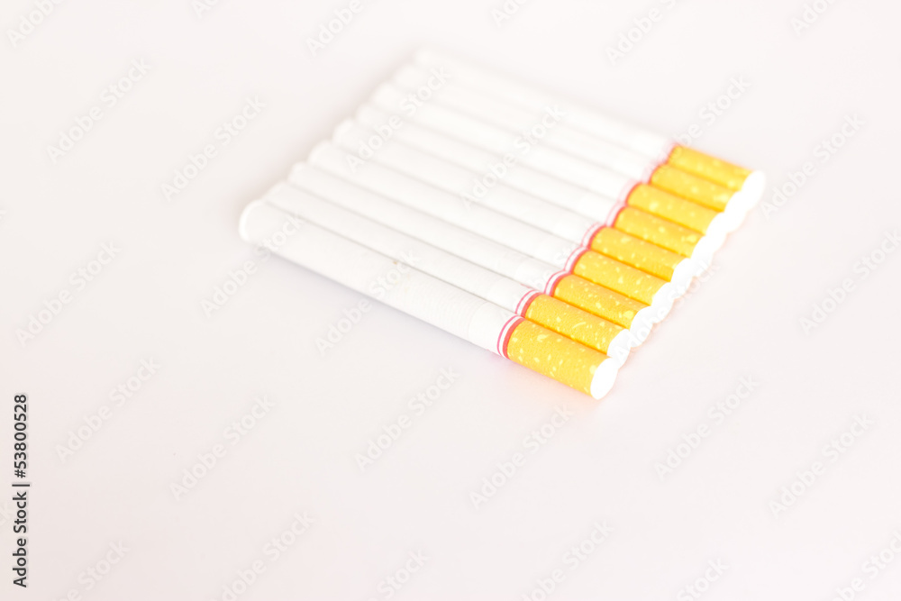 cigarette on paper