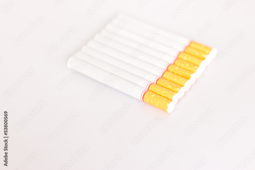 cigarette on paper cigarette on paper