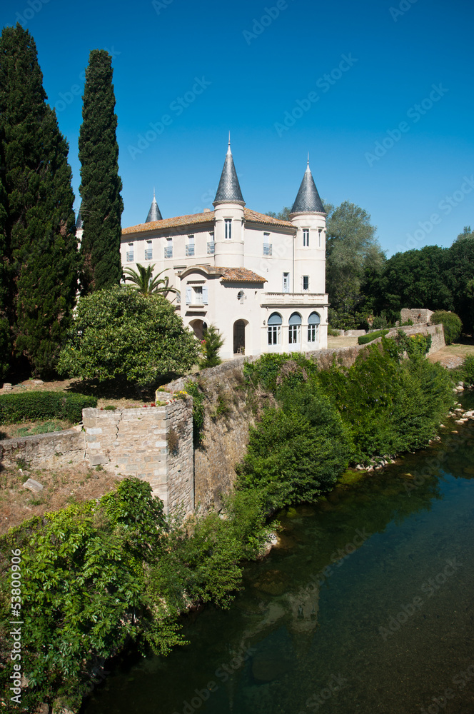 Château de  Cabezac dans le minervois