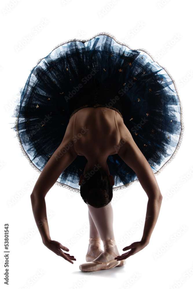 Fototapeta premium Female ballet dancer