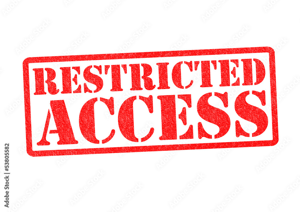 RESTRICTED ACCESS