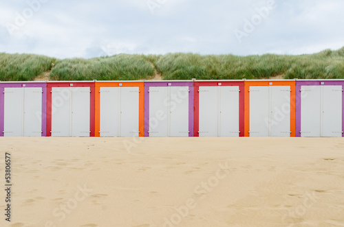 Beach cabines in Domburg © 7horses
