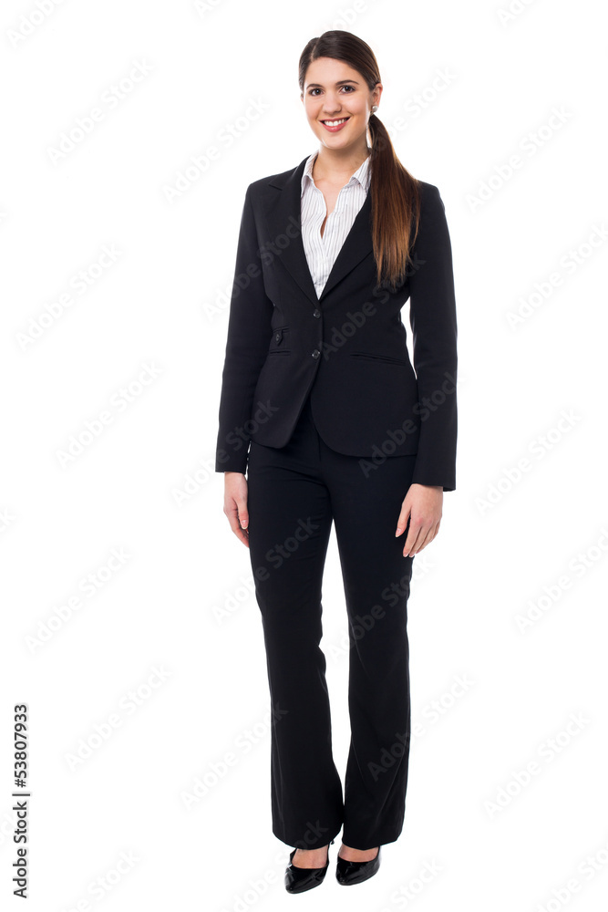 Portrait of an elegant business employer Portrait of an elegant business employer