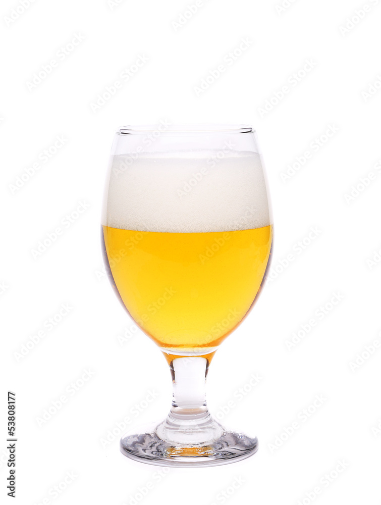 Wine goblet of beer Wine goblet of beer