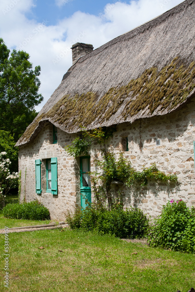 Chaumières bretonnes