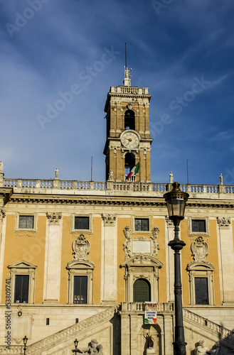 Campidoglio square in Rome,...
