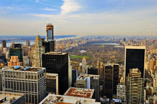 Uptown Manhattan Skyline