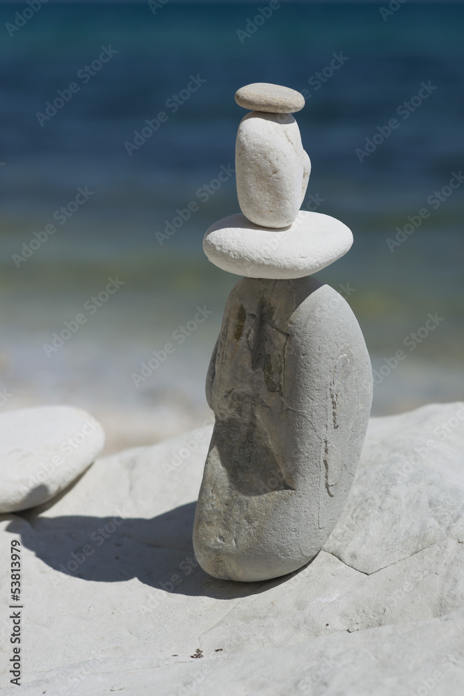 Stack of Beach Stones