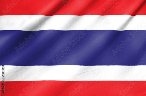 Free Download Fabric Flag of Thailand - GFXLoad