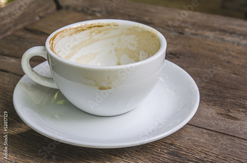 Foto a cup of coffee, drink already