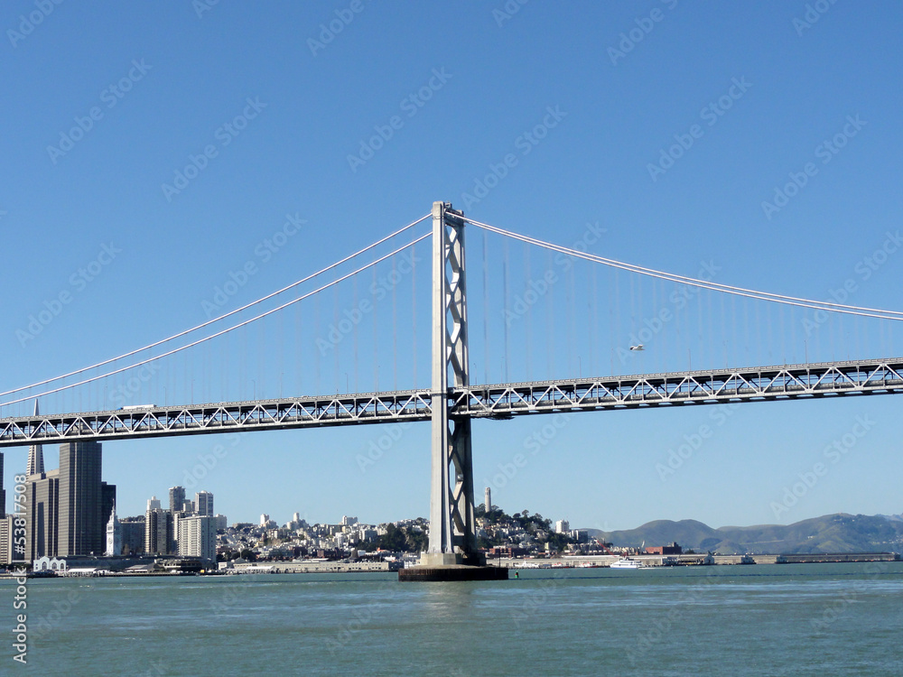 Bay Bridge and San Francisco City