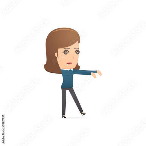 Girl manager, suitable for use in dialogues with other