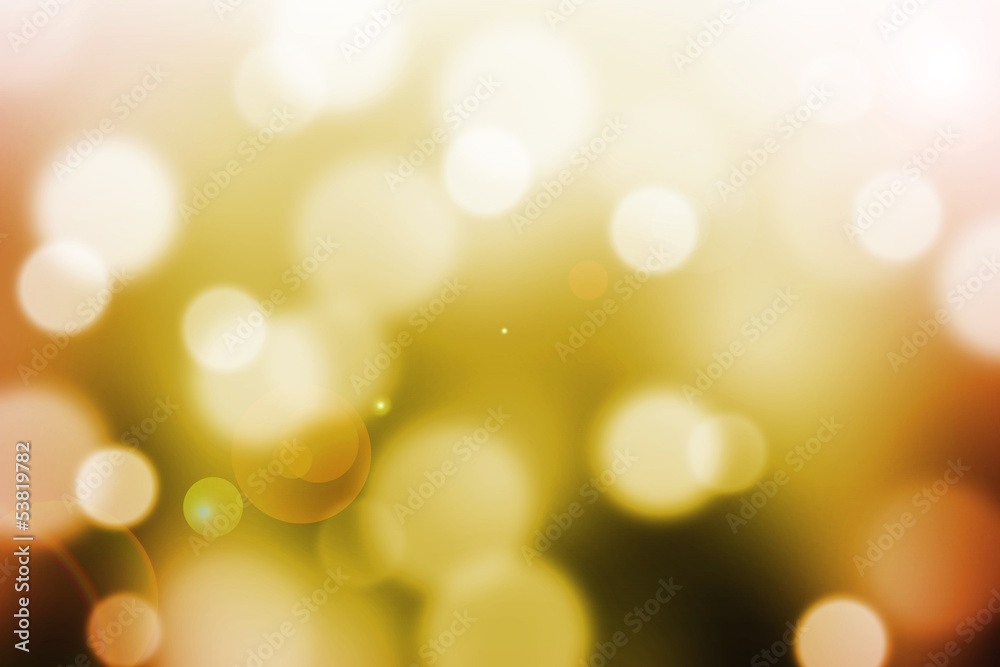 Obraz premium abstract background with bokeh and lens flare