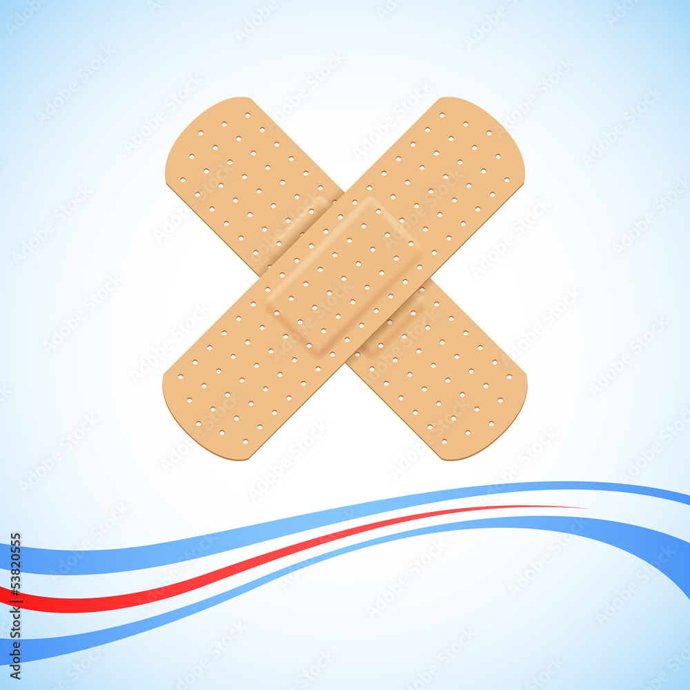 Medical Bandage Cross Medical Bandage Cross