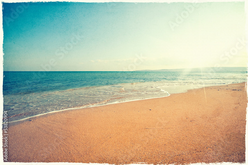Vintage beach background