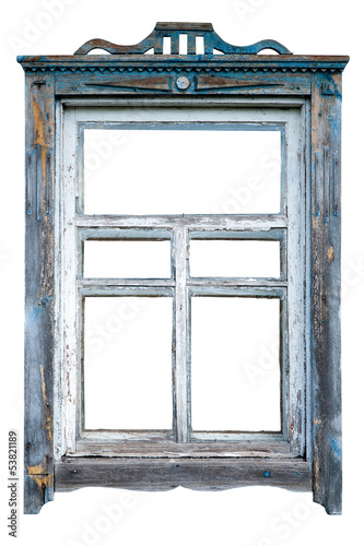 Old window frame