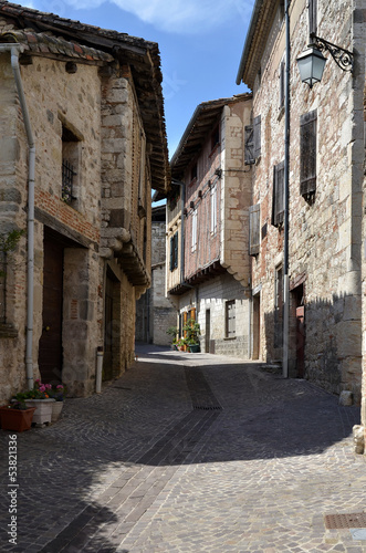 Fototapeta Naklejka Na Ścianę i Meble -  Village Castelnau of Montmiral in France