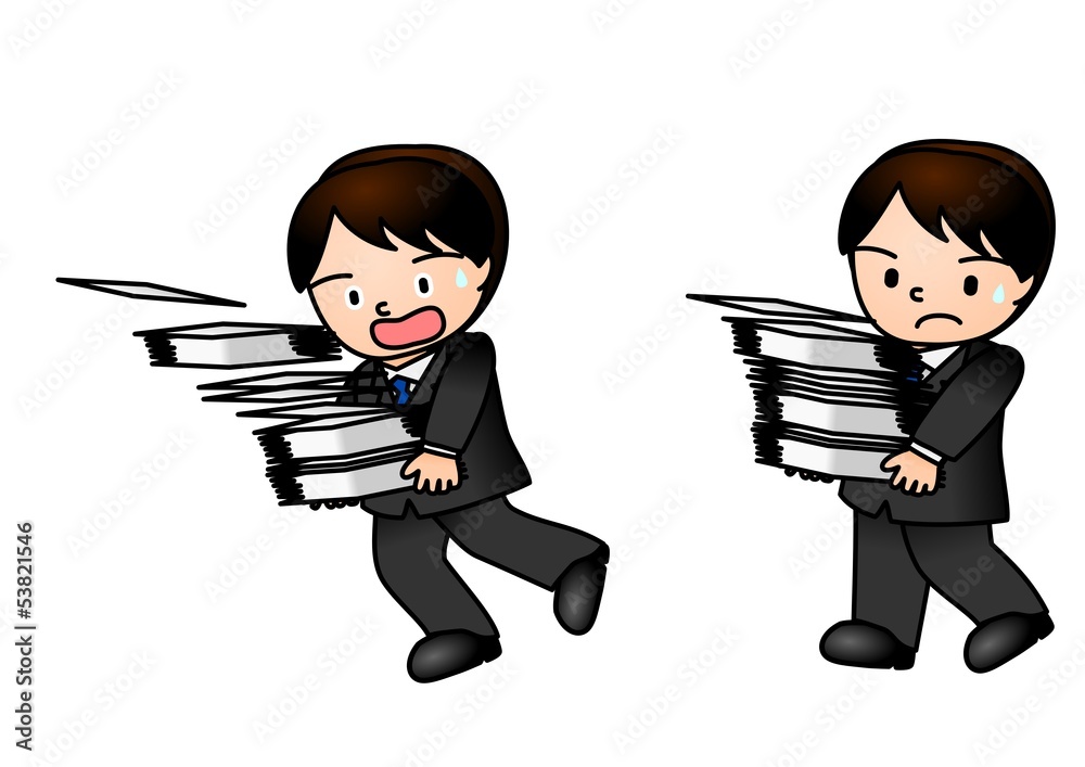 ビジネスマン 書類 Stock イラスト Adobe Stock ビジネスマン 書類 Stock イラスト Adobe Stock