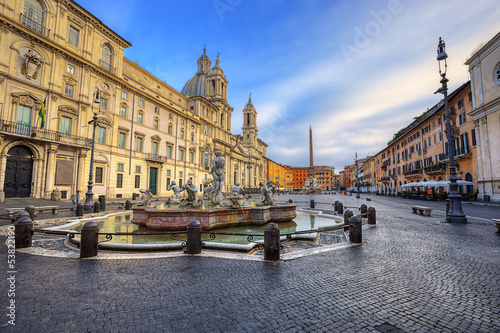Piazza Navona, Rome. Italy photo