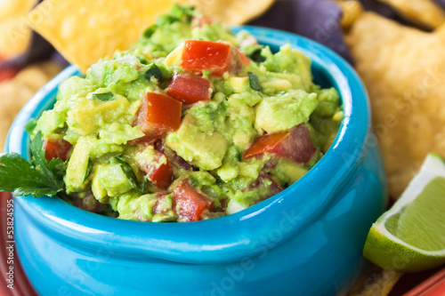 Guacamole Bowl with Chips
